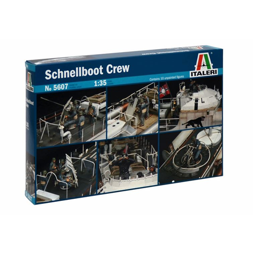 EQUIPAGGIO SCHNELLBOOT KIT 1:35 Italeri Kit Figure Militari Modellino - Bild 1 von 1