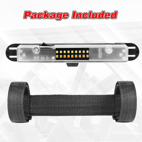 Universal Roll Bar Mount LED Work Light Kit for Polaris w/Amber Interior Lamp US - Bild 11 von 12
