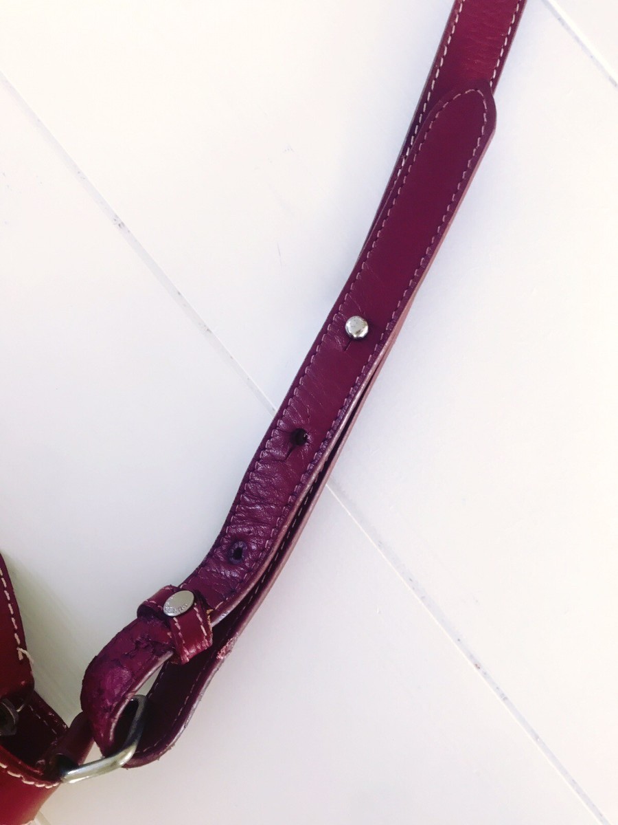 Burberry Blue Label Pink Nova Check Tote with Burgundy Trim