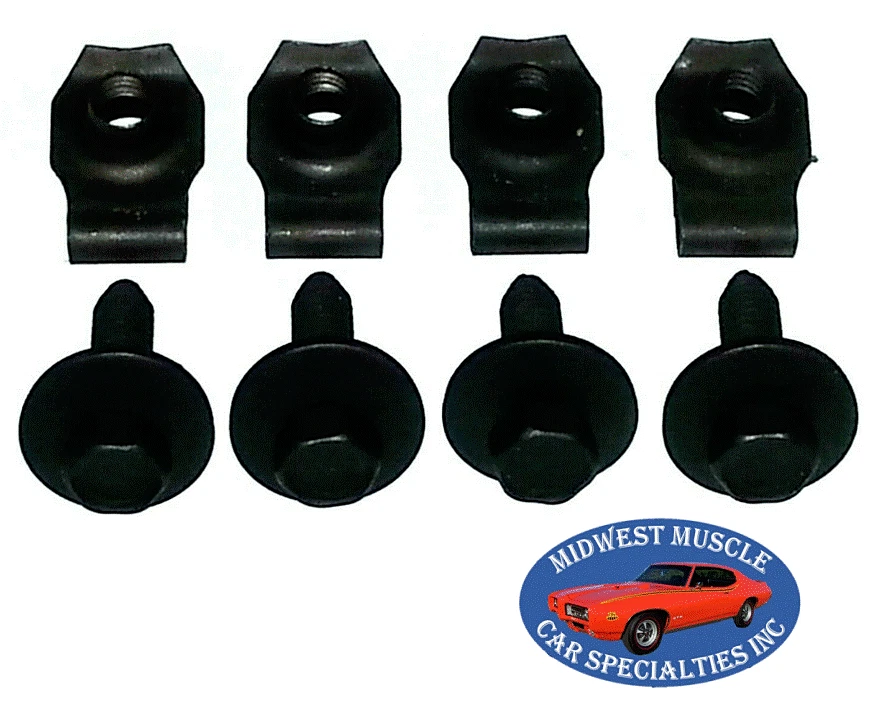 Guardabarros delantero inferior Pontiac GTO Trans am Firebird a capó herrajes tuercas de perno OC Foto 2 de 4