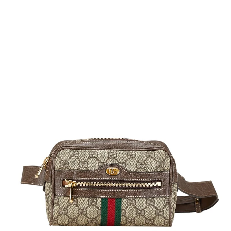 Sac bandoulière GUCCI GG Supreme Off cerf taille 85/34 517076 femme 【Occasion】