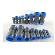 30x Nylon Pneumatic Push Fit Connector-Speed Fit Air Line Water Hose Compression