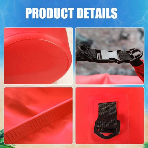 2L Dry Bag Waterproof IPX6 Kayaking Boating Canoe Camping Rafting PVC Backpack - Picture 3 of 10
