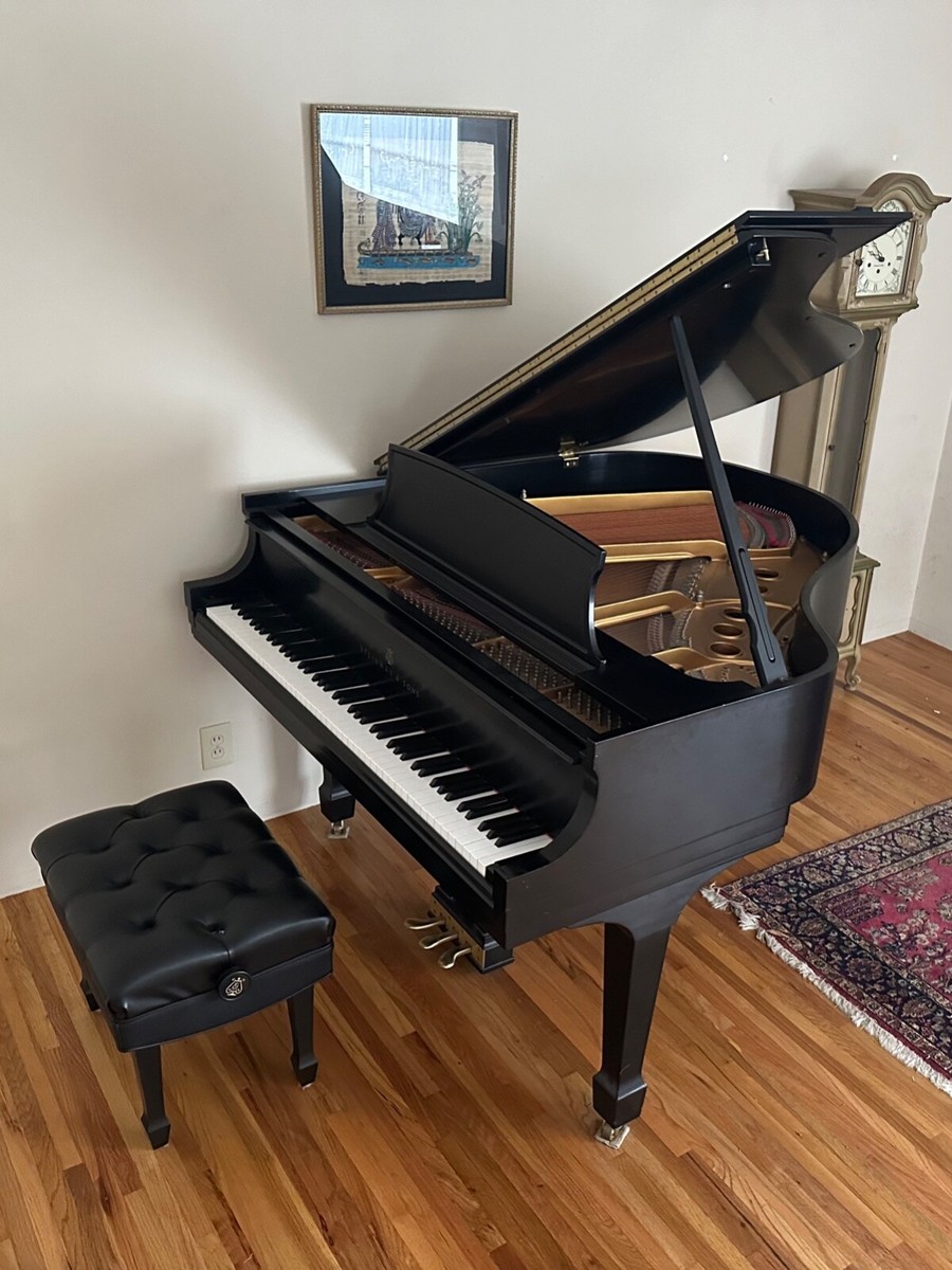 Steinway Model S Baby Grand Piano, 5' 1" Black Satin Finish | eBay