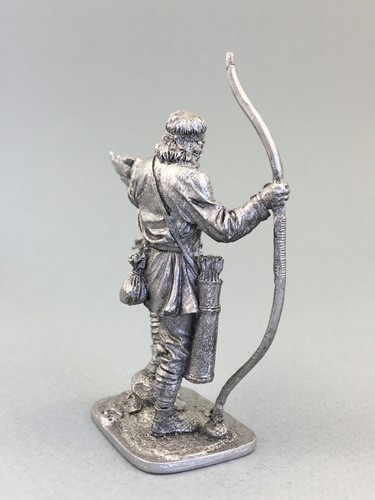 Viking metal miniature 54 mm, Viking Archer with Goos, Highly detailed figure - 第 6/11 張圖片
