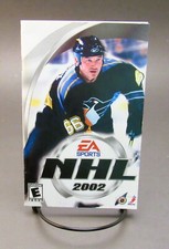 NHL 2002 PS2 Playstation 2 - AUTHENTIC MANUAL