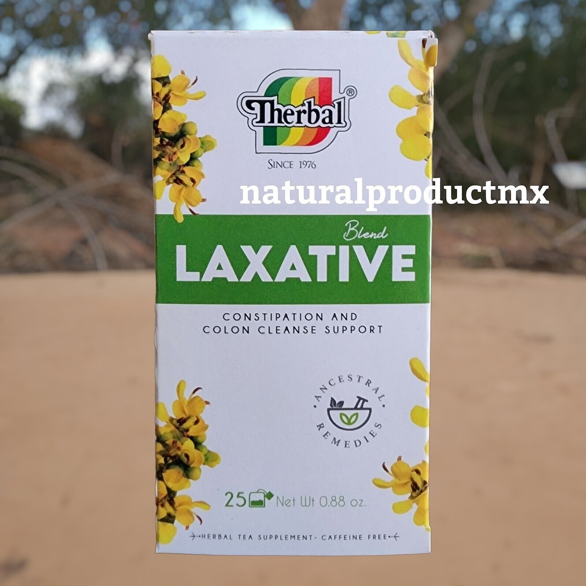 Tea Herbal Laxative Tea ✓ Detox Caffeine Free 25 Tea bags by