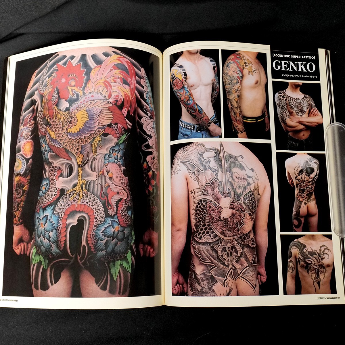 RARE Filip Leu Featured Japanese Tattoo Photo Book TATTOO