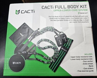 CACTI PORTABLE FULL BODY KIT CACTIPERFORMANCE UPPER-LOWER-CORE SYSTEM. Fast Ship