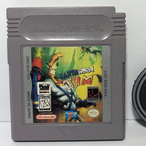 Earthworm Jim - Nintendo GameBoy - sehr guter Zustand - siehe Bilder - kostenloser Versand