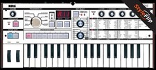 Korg microKorg  Color White  Protective Decal  StyleFlip Skins