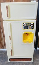 HTF Vintage Little Tikes Kitchen Refrigerator Fridge Play Food Child Size