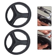 DIY Accessory 170mm Replacement Wheels for Shopping Cart and Trolley 2pcs 