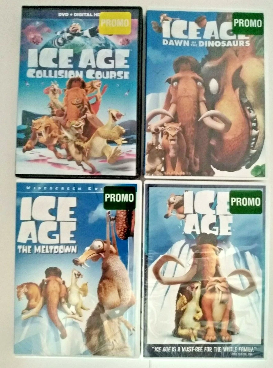 ICE AGE MOVIES BUNDLE 1 2 3 4 DVDS all Promo | eBay