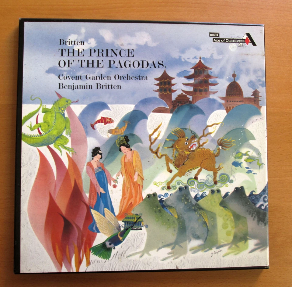 GOS 558-9 Britten The Prince Of The Pagodas Covent Garden 2xLP NEAR MINT Decca - Image 4 of 4