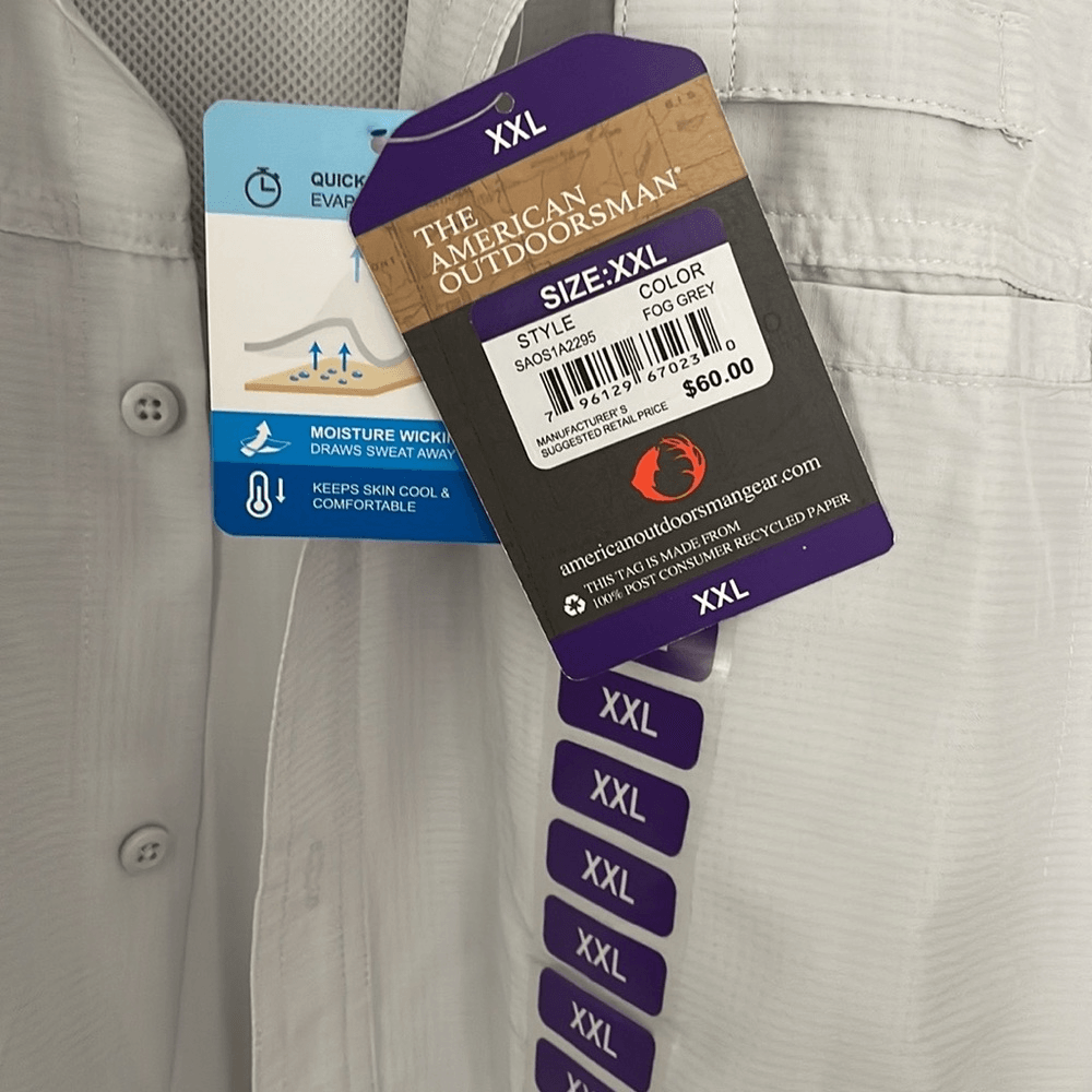 The American Outdoorsman Lightweight Breathable Short Sleeve