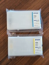 Genuine Epson 786 initial ink Yellow  Cyan Epson WF4630 4640 5110 5190