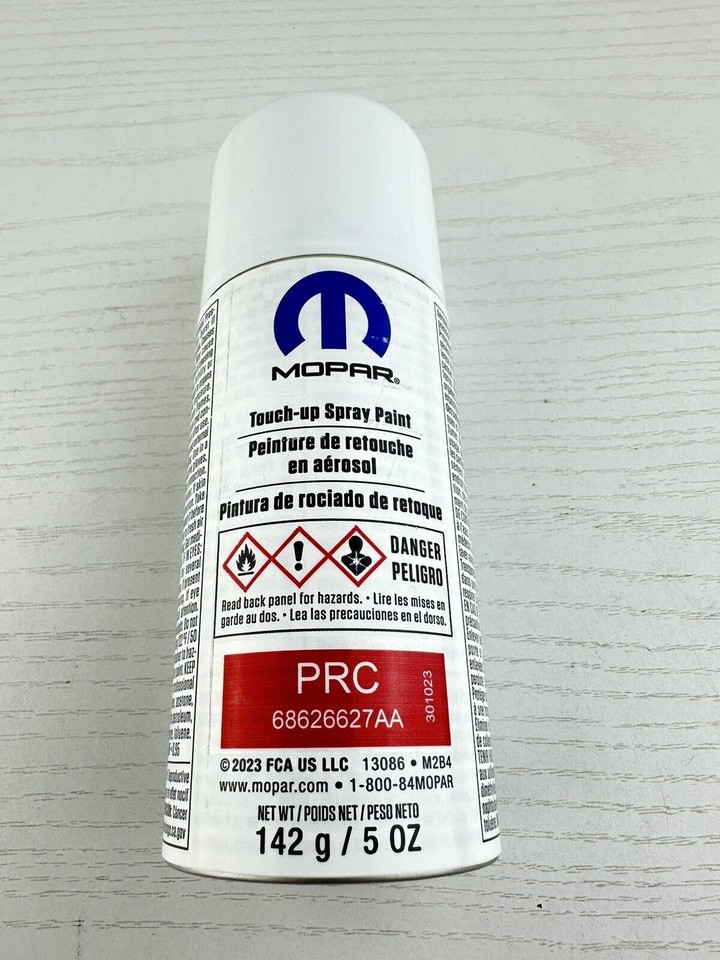 Mopar 5oz Spray Paint (PRC) Firecracker Red 68626627AA | eBay