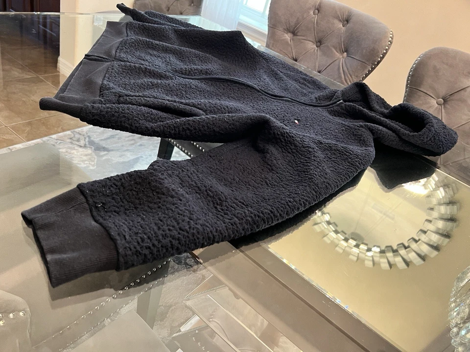 Chaqueta Tommy Hilfiger Sherpa con capucha (piel sintética) talla grande Foto 3 de 4