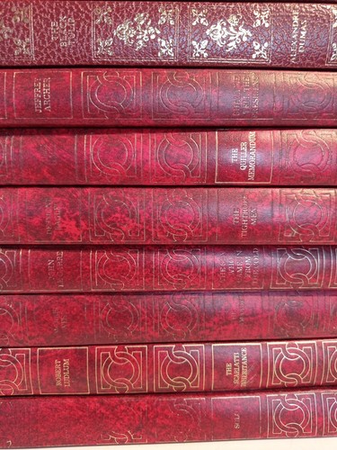 Heron Book Bundle x 22 Red Hardback Collection Vintage Various Authors - Foto 5 di 14