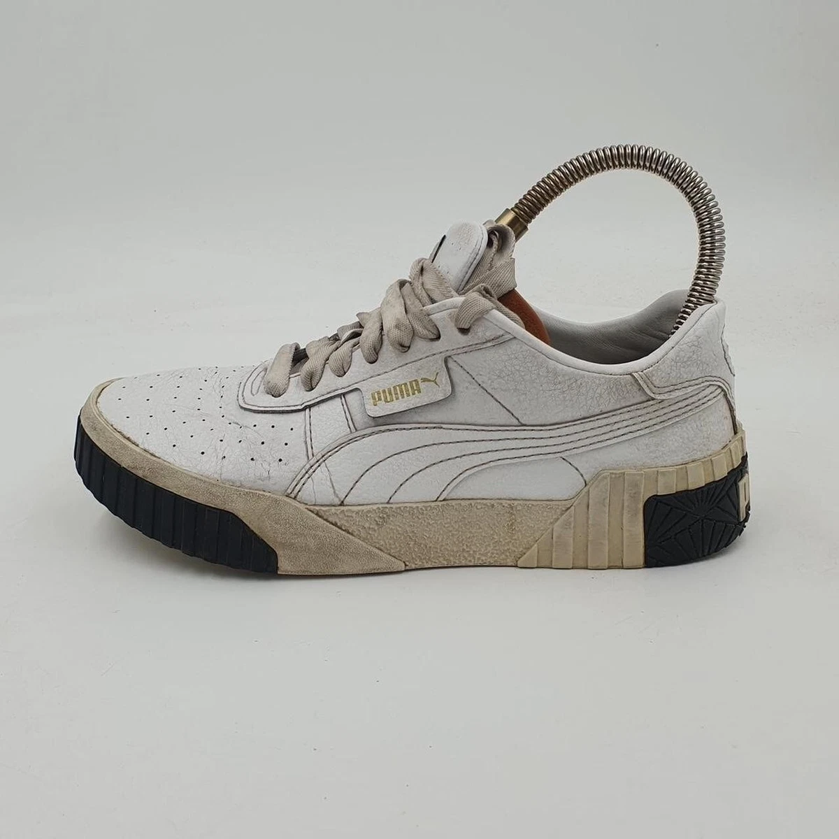 Puma Cali Trainer White Womens UK4.5 Indonesia 2019 372843 14 Casual Lifestyle