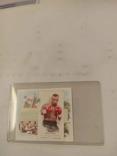 2006 MIKE TYSON ALLEN & GINTER'S  N43 BOX TOPPER CARD