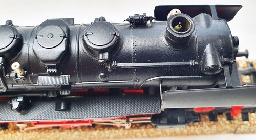 Marklin AC HO 1:87 German DB BR 50 STEAM LOCOMOTIVE "Wannentender" & SMOKE MIB! - Picture 10 of 12