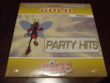 SUNFLY GOLD KARAOKE DISC GD-047 PARTY HITS CD G SEALED 18 TRACKS