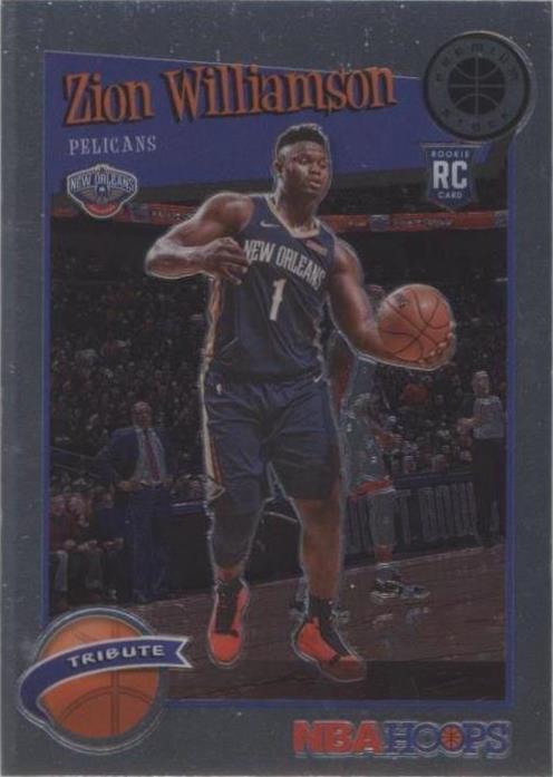 2019-20 Panini NBA Hoops Premium Stock - Zion Williamson #296 - 1 of 2