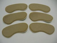 Heel Grippers - Rubber Shoe Grips Self Adhesive-3 Pair (6 grips) - FREE SHIPPING