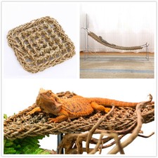 Hammock Reptile Platform Lizard Lounger Hammocks Geckos Hanging Net Tank Decor
