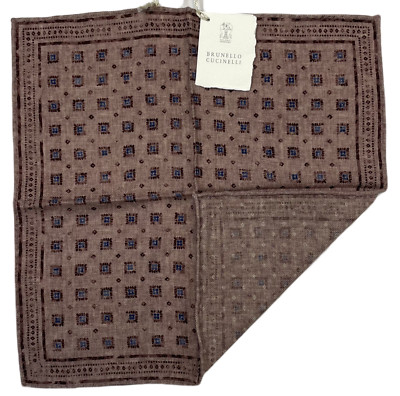 Brunello Cucinelli Handkerchief Einstecktuch Cloth Pochette Pocket Square Tuch