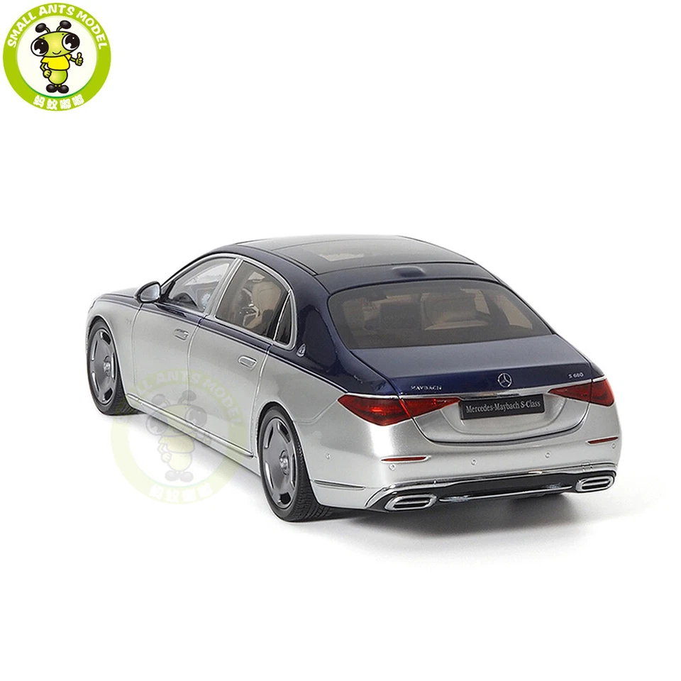 1/18 Benz Maybach S Class S680 2021 Almost Real 820125 Diecast Model Car Gifts - Image 3 of 4