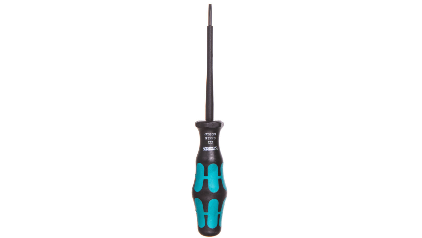 Slotted screwdriver 0.4×2.5×80mm SZS 0.4X2.5 VDE 1205037 /T2UK