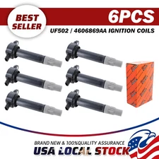 6PCS OEM New Ignition Coil For Dodge Dakota Ram 1500 Jeep Liberty 3.7L V6 UF270