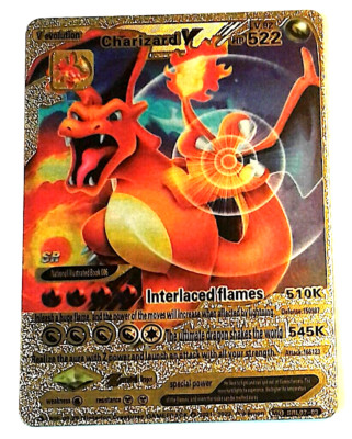 2022 CHARIZARD V SRL07-03 EVOLUTION GOLD FOIL FULL ART FAN ART VARIATION READ(A)