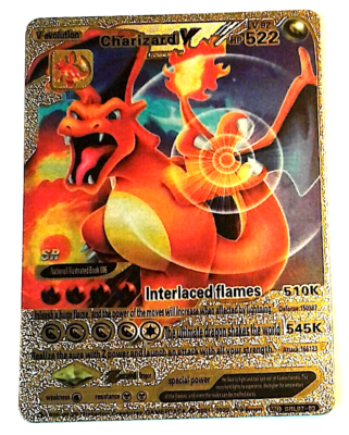 2022 CHARIZARD V SRL07-03 EVOLUTION GOLD FOIL FULL ART FAN ART