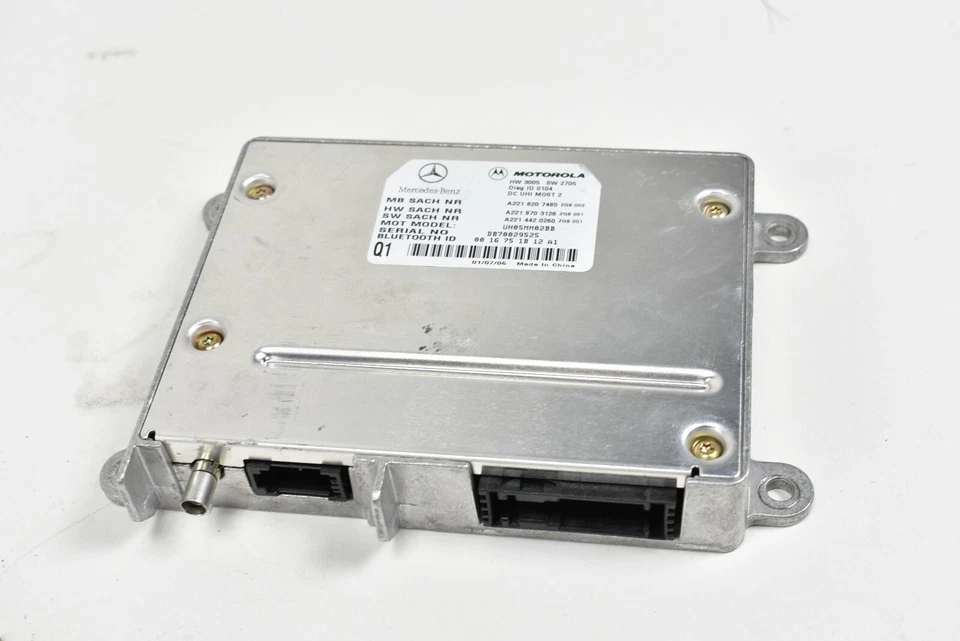2007 - 2011 MERCEDES W221 S550 ТЕЛЕФОН BLUETOOTH УПРАВЛЕНИЯ КОМПЬЮТЕРНЫЙ МОДУЛЬ - OEM - Изображение 2 из 4