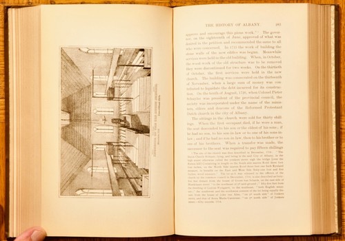 1884 1st HC; The City of Albany, New York by Arthur James Weise; E. H. Bender - Picture 9 of 11