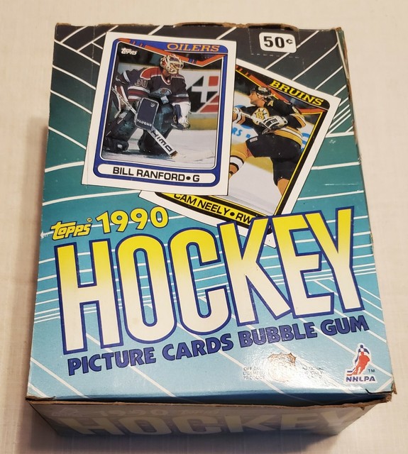 Topps 1990 Hockey Picture Cards Bubble Gum This Auction Is for 3 Boxes