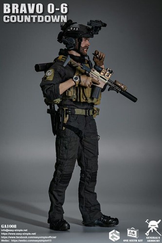 Nueva figura de acción General's Armoury GA1008 1/6 Bravo 0-6 cuenta regresiva en stock - Imagen 7 de 16