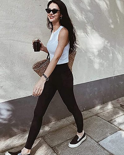 FULLSOFT 3 Pack Leggings for Women Non See Through-Workout High Waisted Tummy - Picture 6 of 6