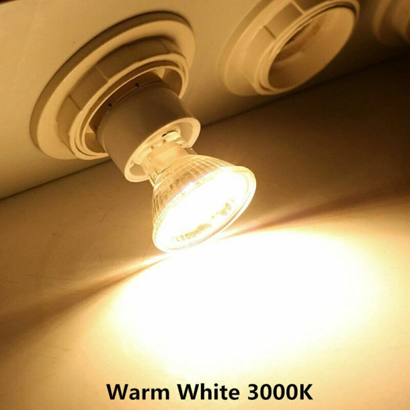 MR11 led bulb 12v AC DC replace halogen gu4 COB Spotlight Warm Cold White Light - Image 2 of 4