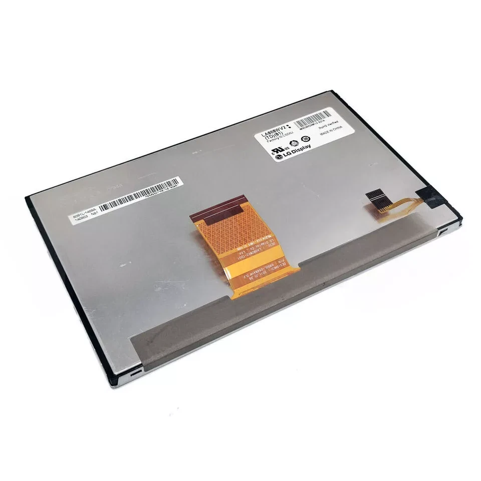 Pantalla LCD de 8" para Toyota Highlander 2014-19 radio navegación LA080WV2-TD01 Foto 3 de 4