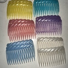 Vintage Hair Side Combs Set Of 12