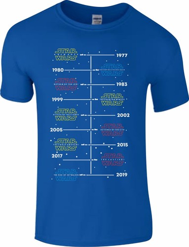 The Rise of Skywalker T Shirt Retro Star Wars Present Christmas Xmas Gift Top - Picture 5 of 6