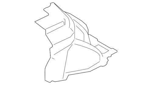 Panel de recubrimiento derecho para Ford Transit 2015-2023 (N/P CK4Z-6131113-BB)