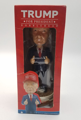 Donald Trump 2016 MAGA Bobblehead Doll Collectors Edition ''Trump for President''