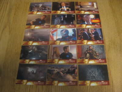 IRON MAN 3 Upper Deck カード 全60種セット 2013 Upper Deck Marvel