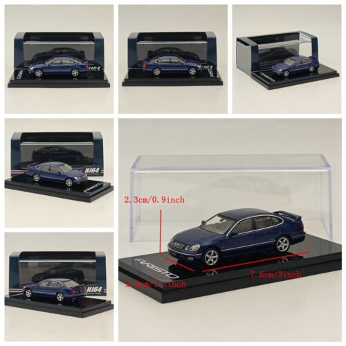Toyota ARISTO V300 EDICIÓN VERTEX 1/64 VERSIÓN TEMPRANA Modelo Diecast Hobby Japón - Imagen 17 de 17